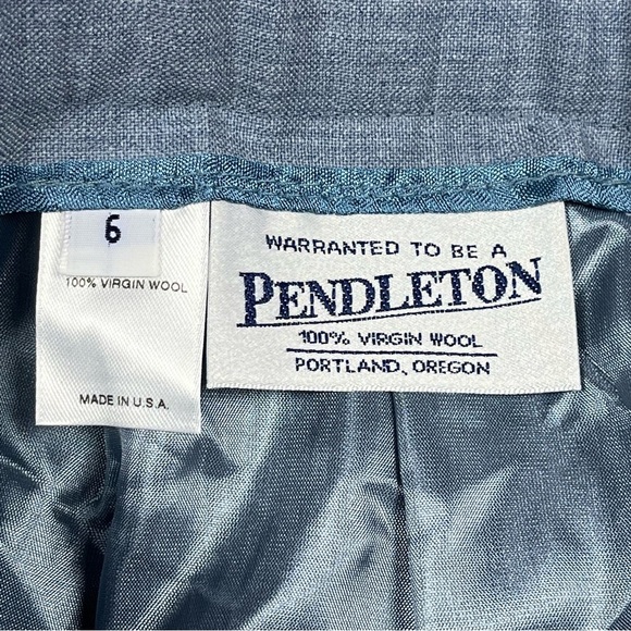 Pendleton Wool Brand New 100% Wool Pencil Midi Skirt Women 6 Worsted Dress Skirt - Picture 7 of 12